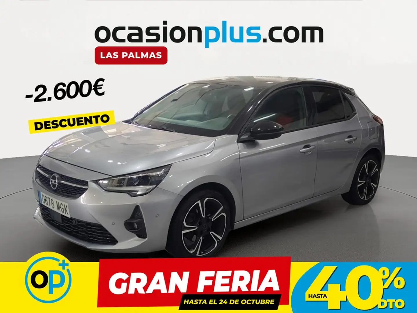 Opel Corsa 1.2T XHL S/S GS 100 Gris - 1