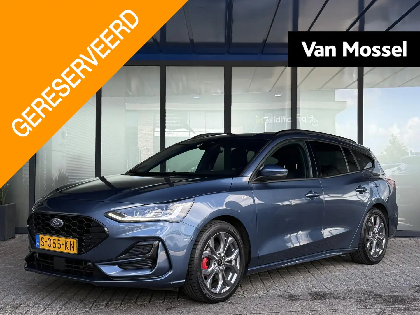 Ford Focus Wagon 1.0 EcoBoost Hybrid ST Line Style 17'' LMV | Blau - 1