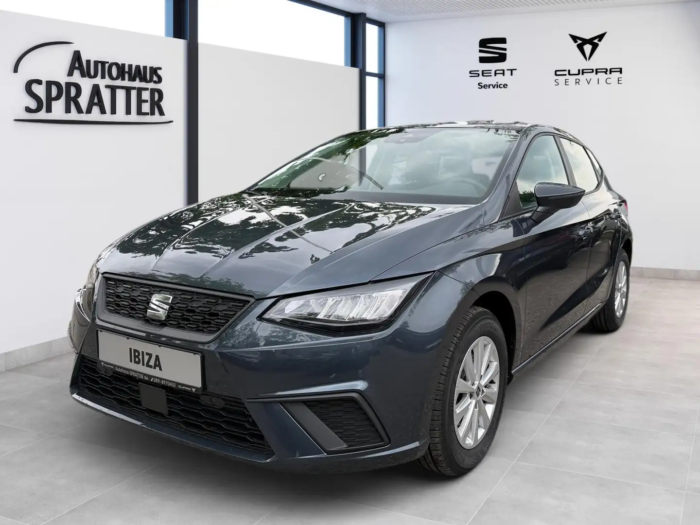 SEAT Ibiza 1.0 TSI DSG Style NAVI ACC LED SHZ Kamera Grau - 1
