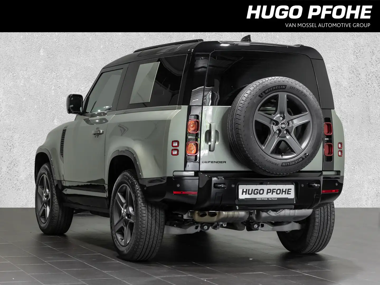 Land Rover Defender 90 3.0 D300 X-Dynamic SE /  Erw. Black Pack ACC SH Verde - 2