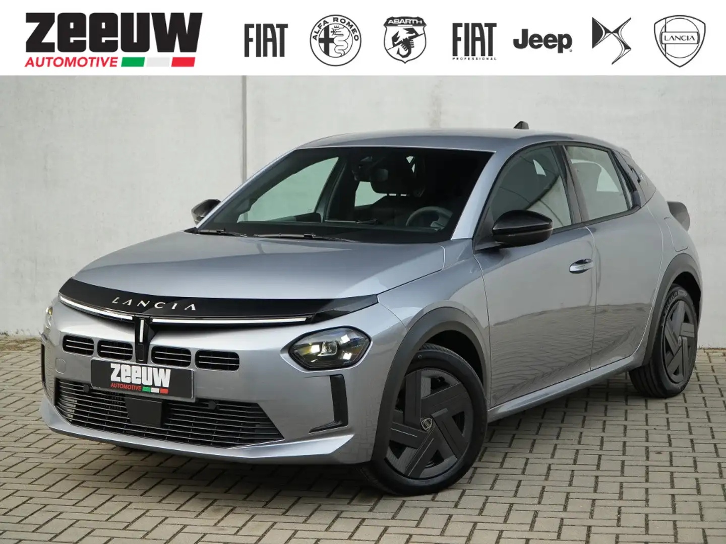 Lancia Ypsilon 1.2 Turbo 100 PK Hybrid | Navi | Direct Leverbaar Grijs - 1