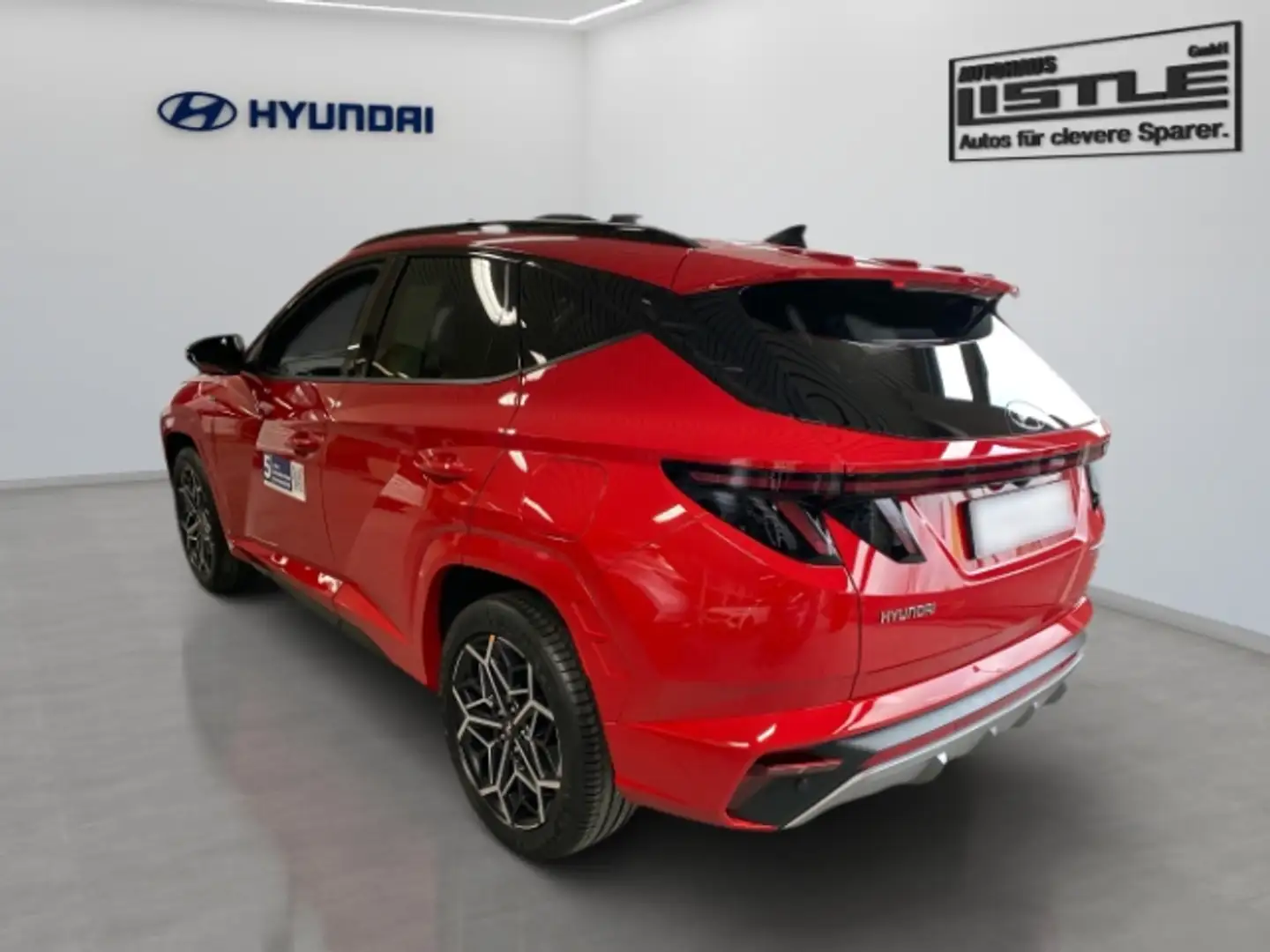 Hyundai TUCSON N Line 4WD 1.6 T-GDI Navi Voll-LED 360°-Cam ACC Rosso - 2