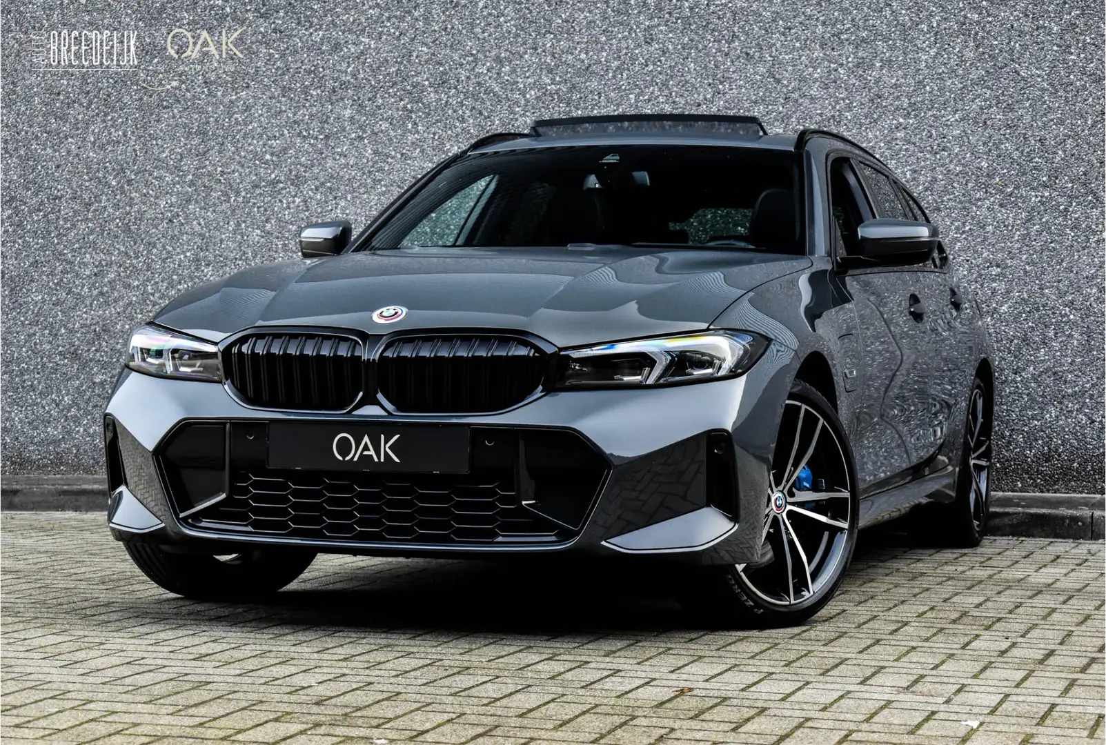 BMW 330 3-serie Touring 330e xDrive | M-Sport | Live Cockp Gris - 1