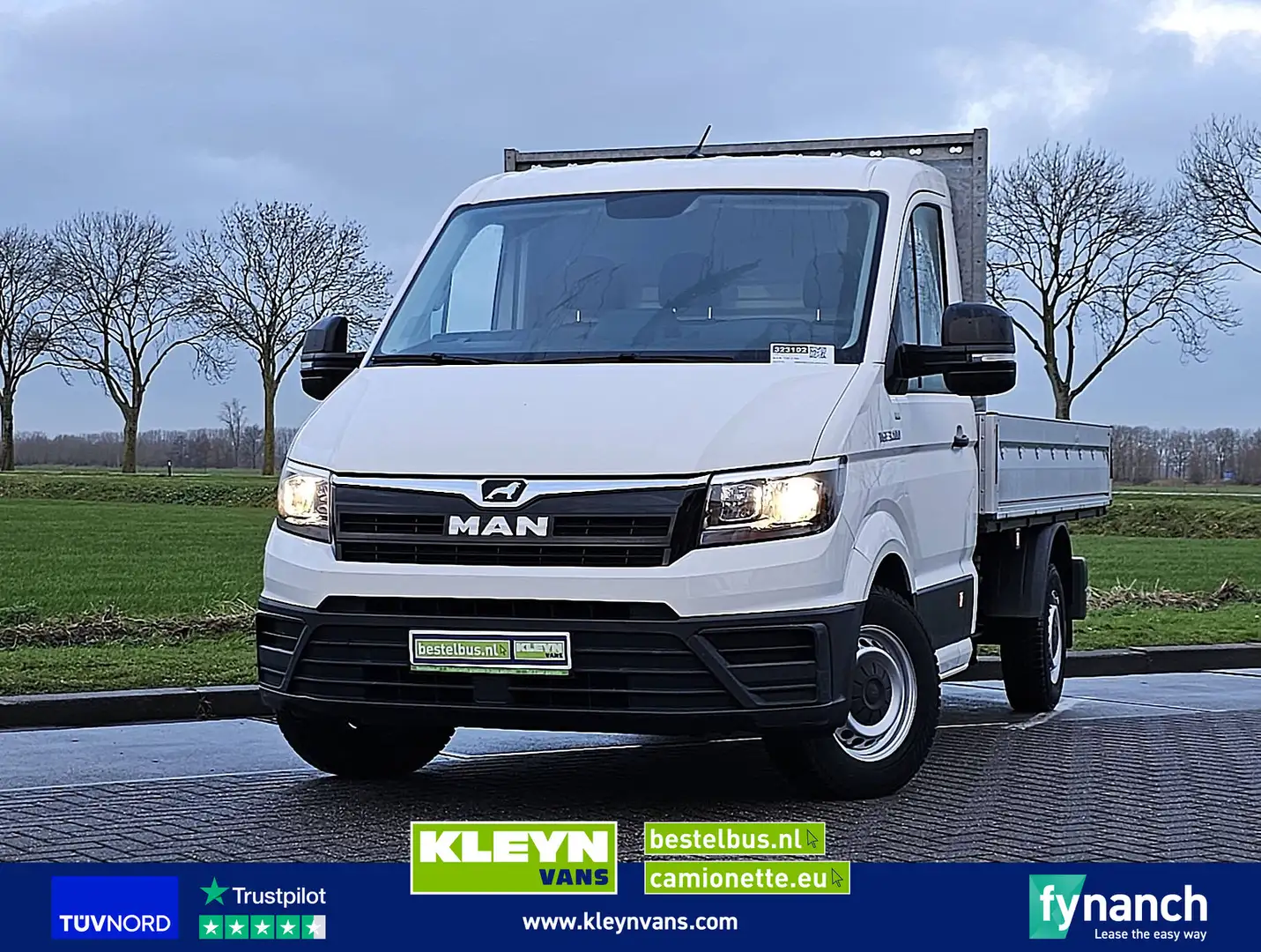 MAN TGE 3.100 L2 Open Laadbak Fehér - 1