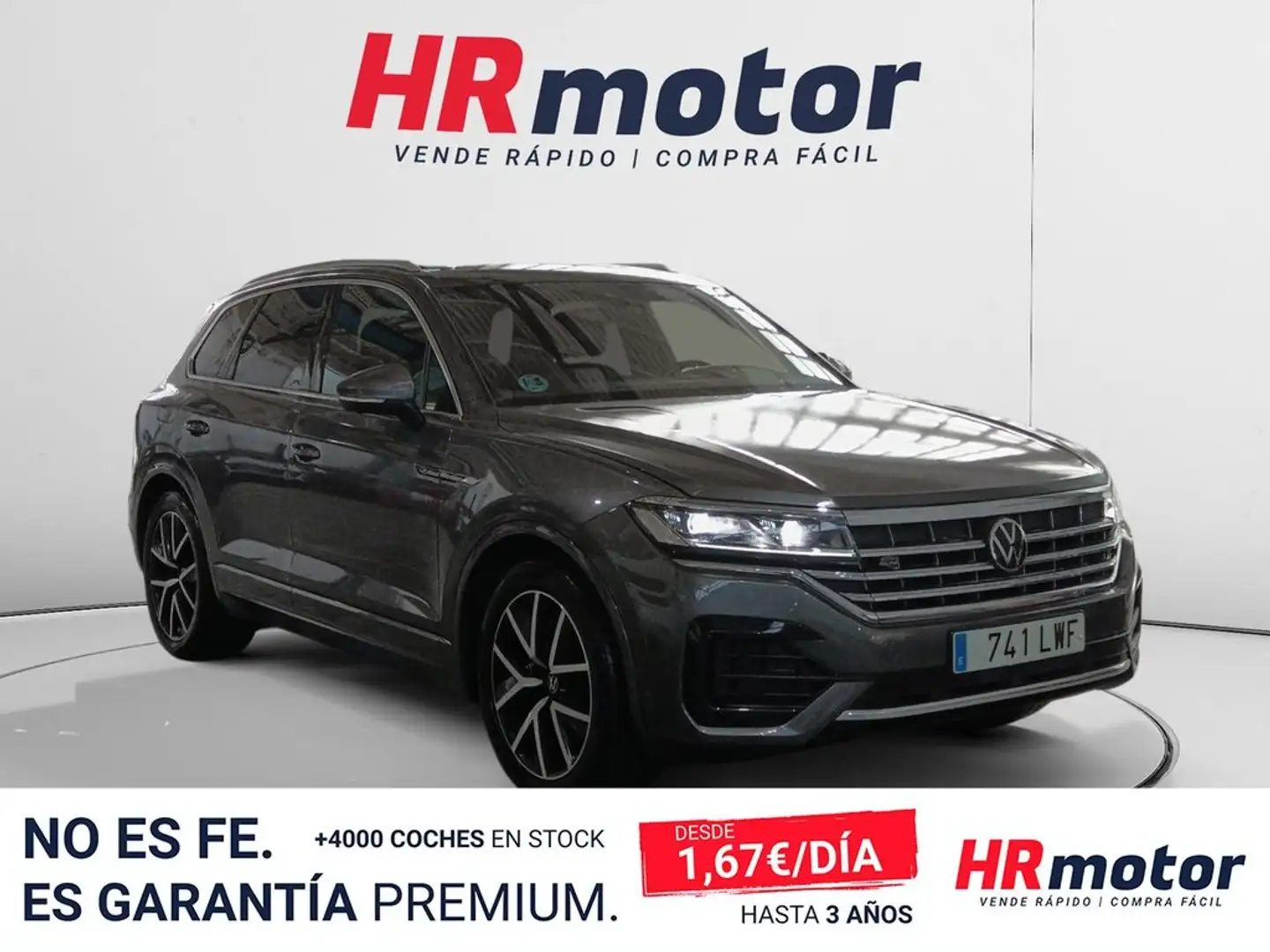 Volkswagen Touareg 3.0TDI V6 Premium Tiptronic Elegance 4M 210kW Gris - 1