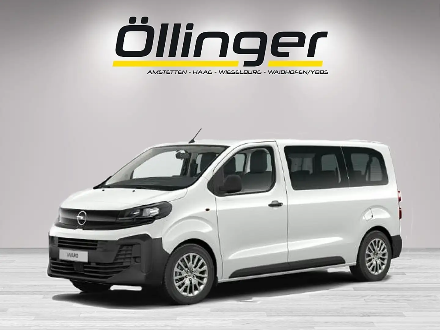 Opel Vivaro Kombi 2,2 Diesel S&S L Aut. Weiß - 1