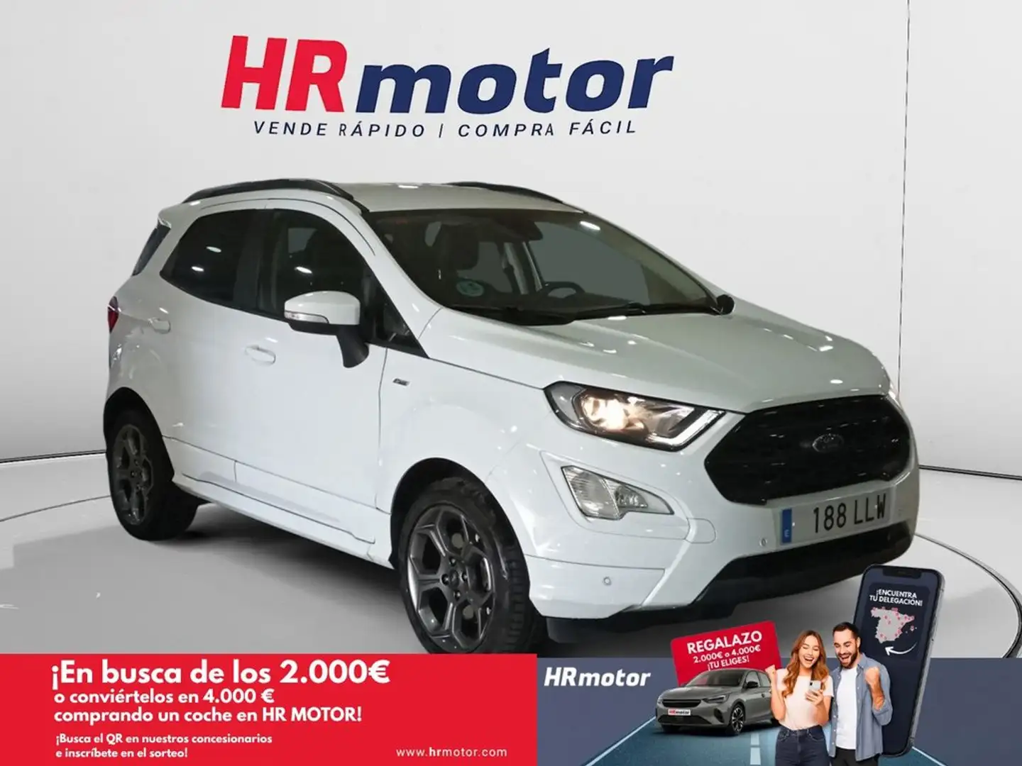 Ford EcoSport ST-Line Blanco - 1