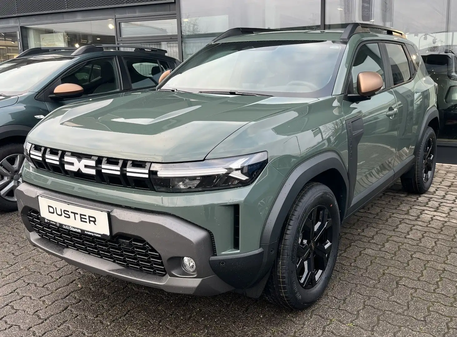 Dacia Duster TCe 140 Extreme incl. Wi-räder bei Fin.* Grün - 1