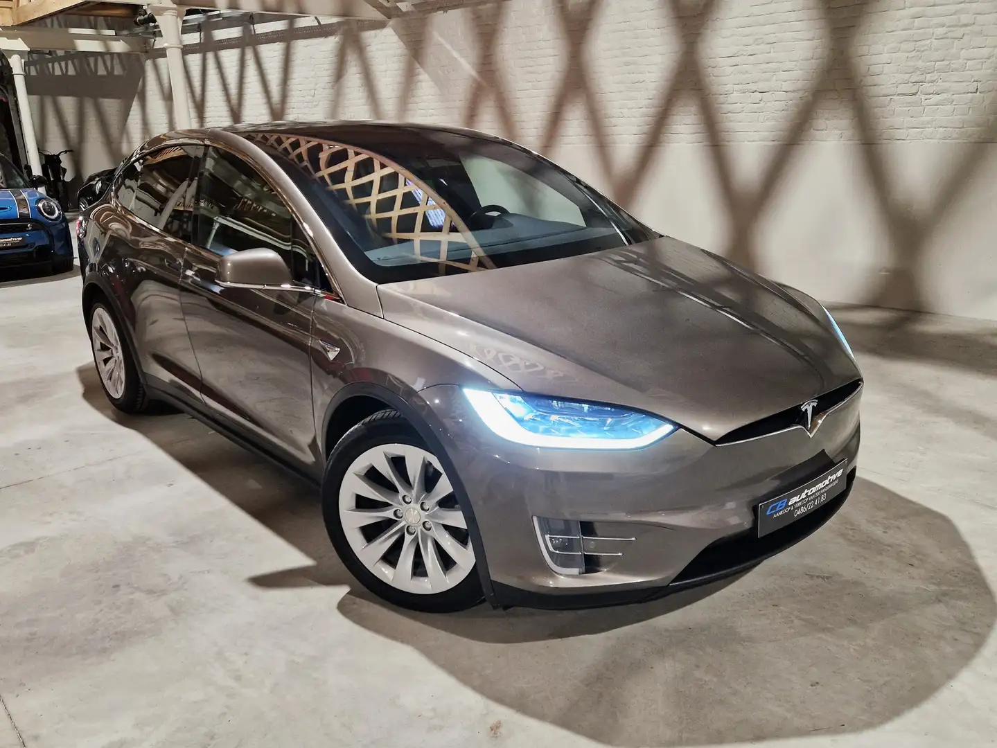 Tesla Model X 75 kWh Dual Motor Сірий - 2