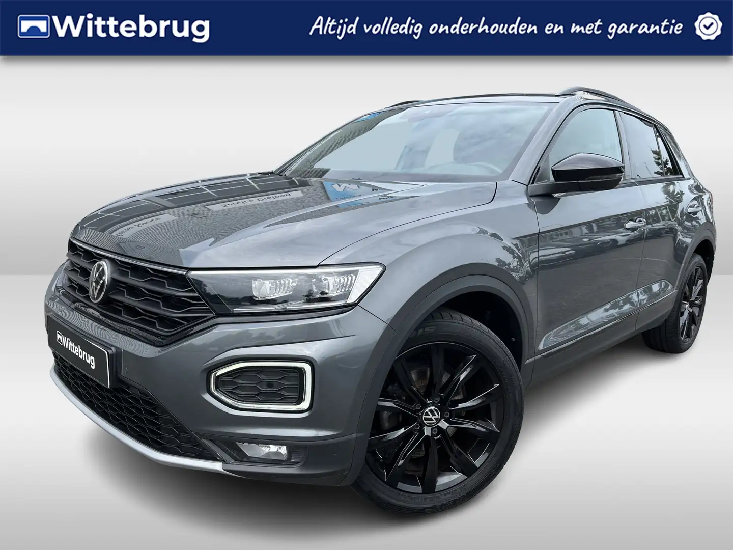 Volkswagen T-Roc 1.5 TSI 150pk Sport Black Style DSG Automaat App-c Gris - 1