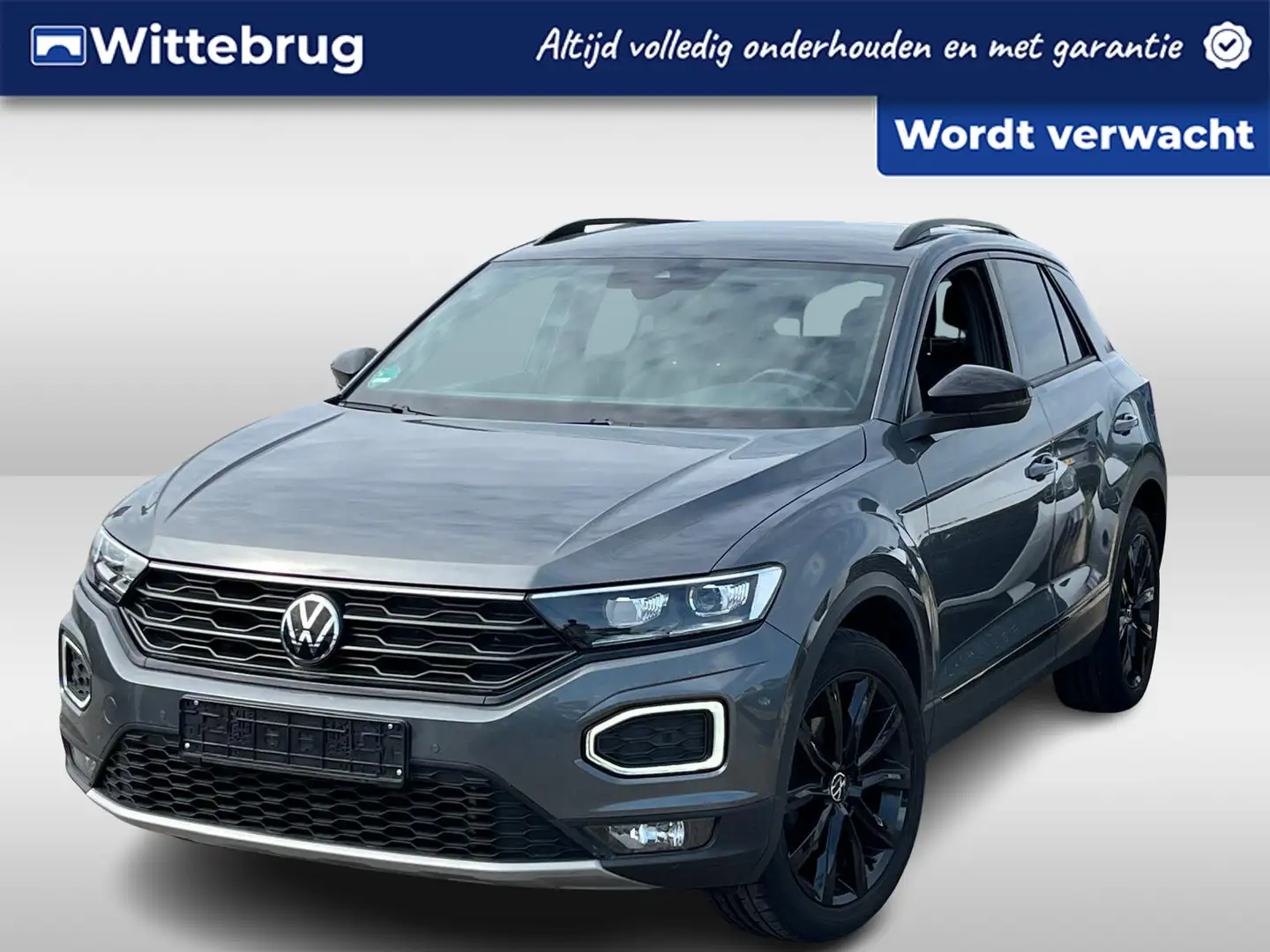 Volkswagen T-Roc 1.5 TSI 150pk Sport Black Style DSG Automaat App-c Grigio - 1