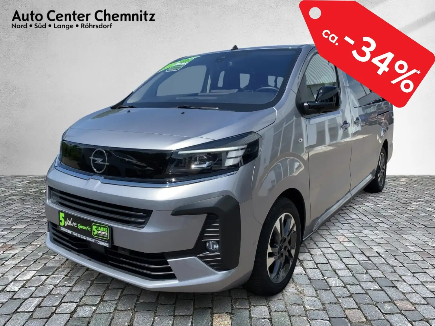 Opel Zafira Life AT8 L Edition 9Sitze/LED/SHZ/PDC/180° Zwart - 2