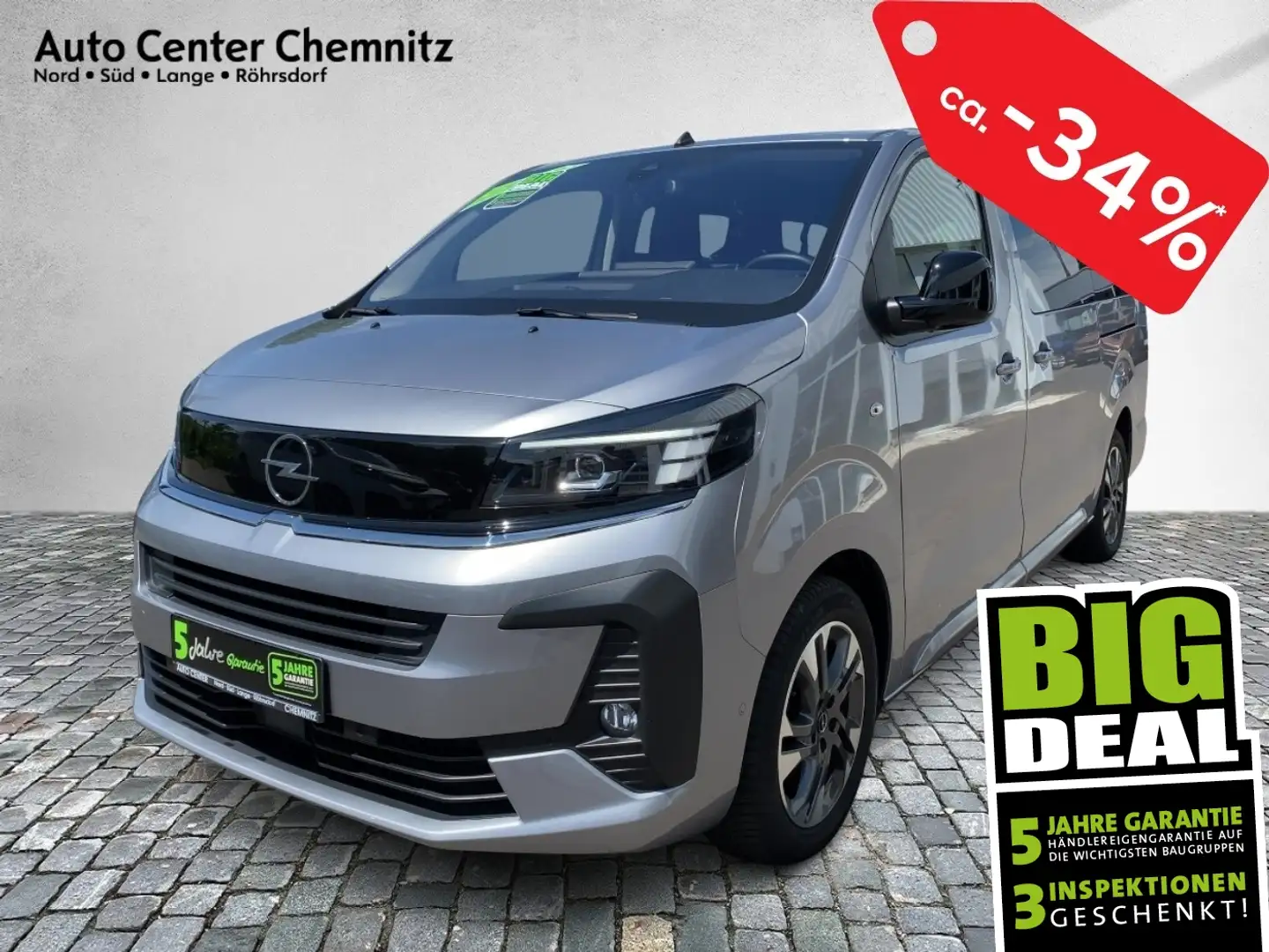 Opel Zafira Life AT8 L Edition 9Sitze/LED/SHZ/PDC/180° Noir - 1