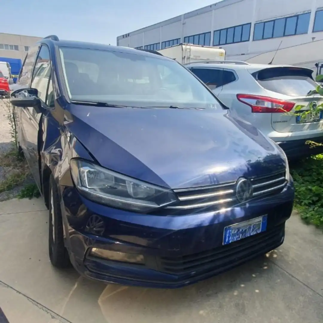 Volkswagen Touran 1.6 TDI 115 CV Executive BMT Weiß - 1