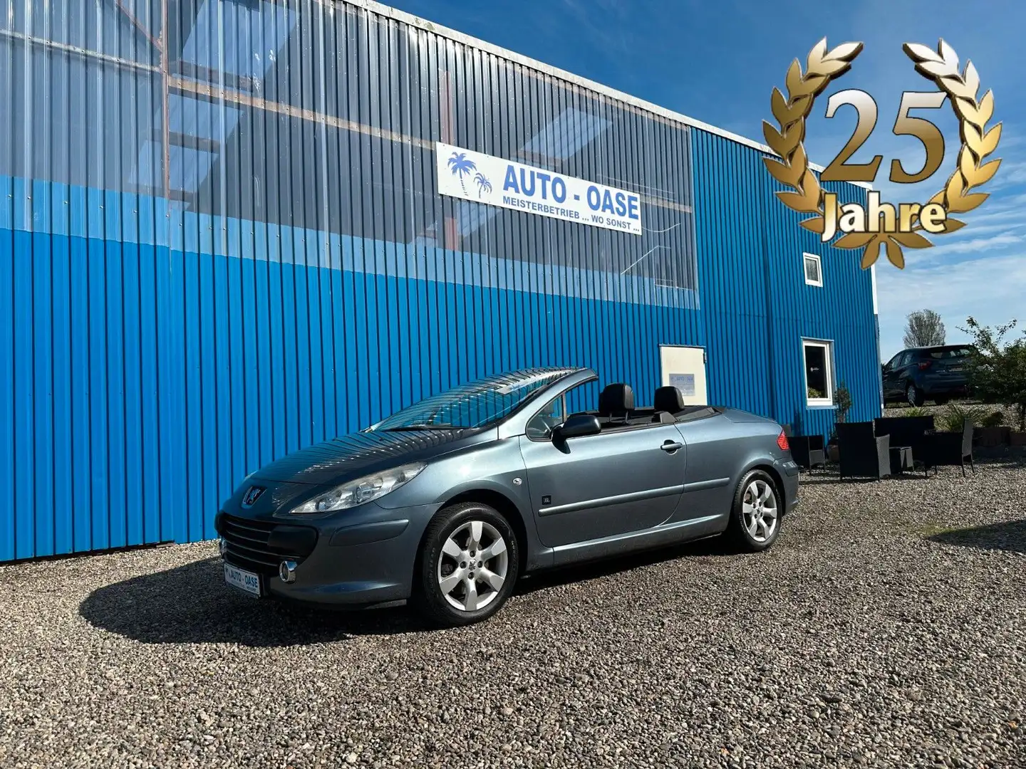 Peugeot 307 CC Cabrio-Coupe JBL *AHK*ALLWETTER*KLIMA Grau - 1