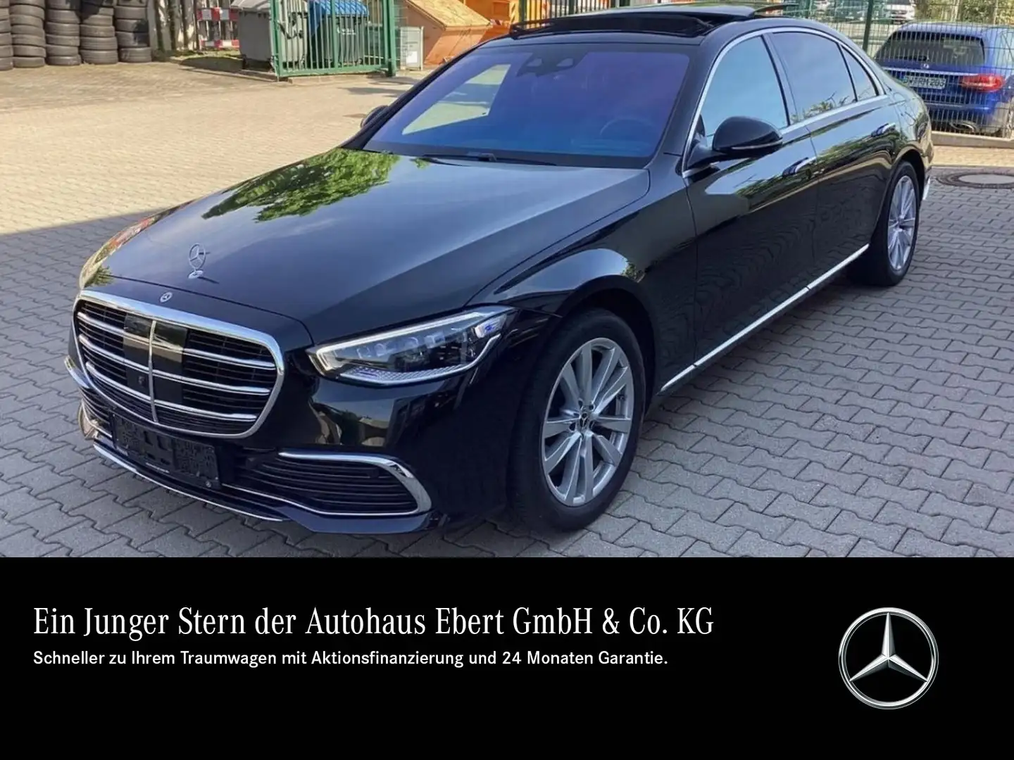 Mercedes-Benz S 580 e 4M L Exclusive FirstClass Chauffer FondTV Nero - 1