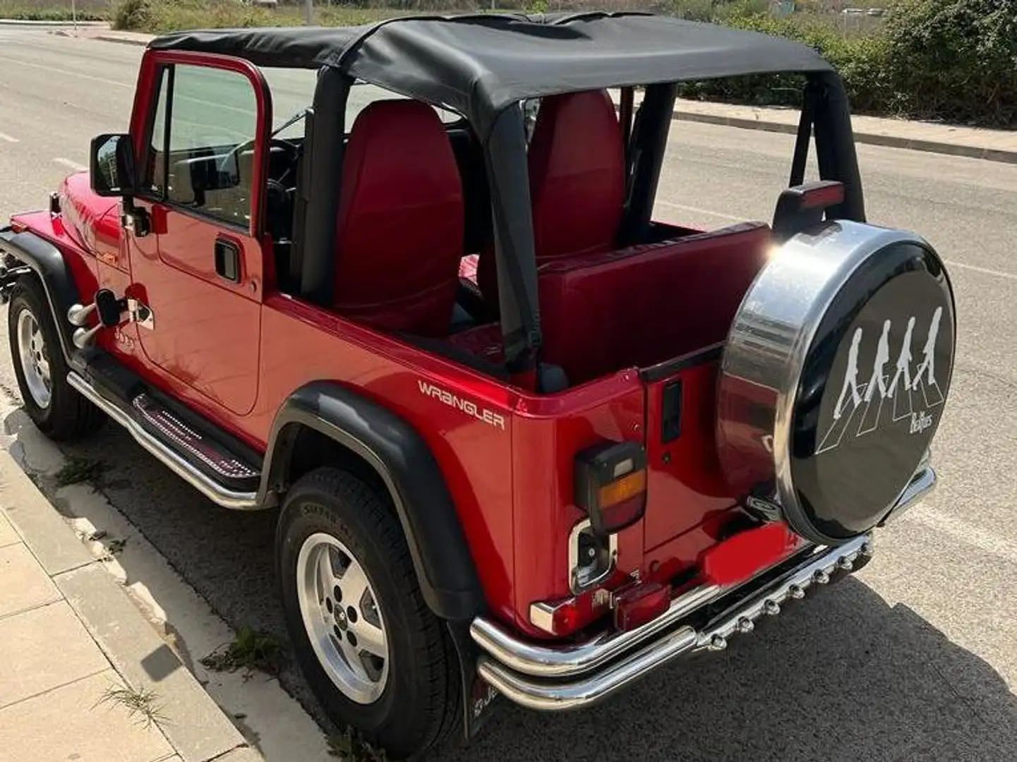 Jeep Wrangler 4.0 Rojo - 2