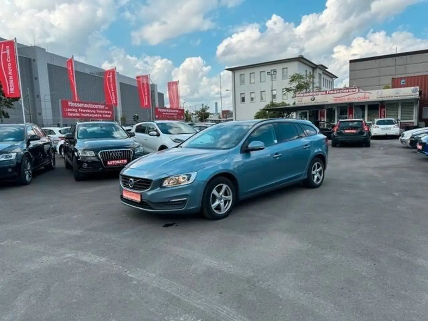 Volvo V60 Kombi 2.0 Diesel*Navi*Tempo*PDC*1.Hand*TOP Blau - 1
