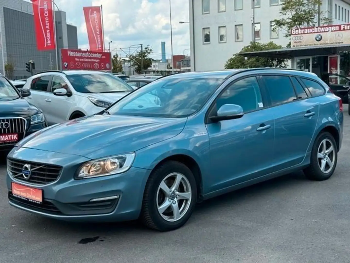 Volvo V60 Kombi 2.0 Diesel*Navi*Tempo*PDC*1.Hand*TOP Blau - 2