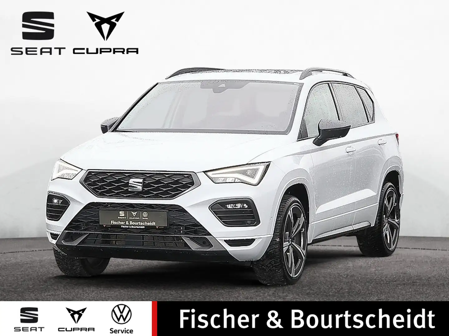 SEAT Ateca 1.5 TSI FR DSG NAVI PANO AHK BEATS LED Weiß - 1