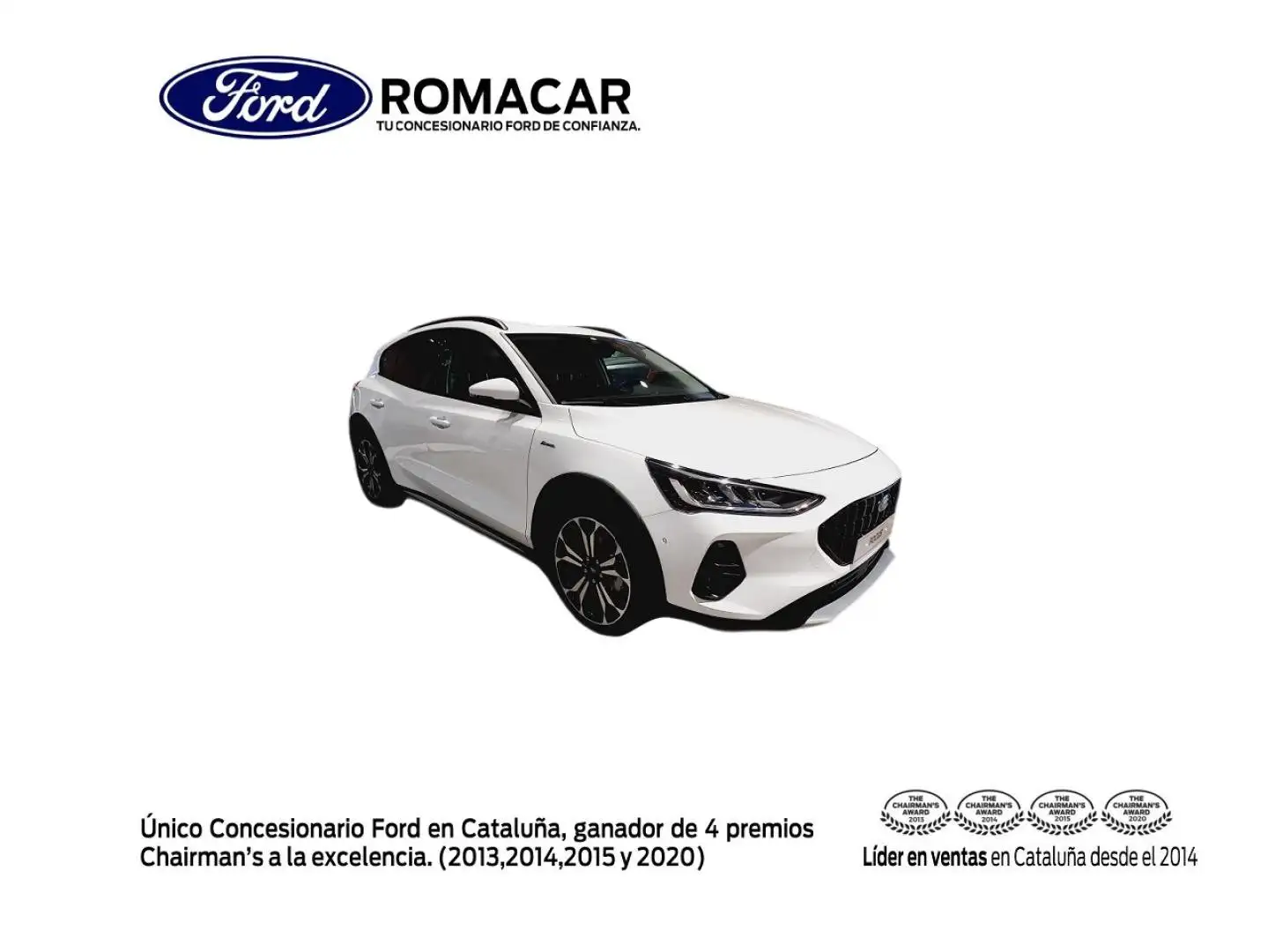 Ford Focus 1.0 Ecoboost MHEV Active 155 Blanco - 1