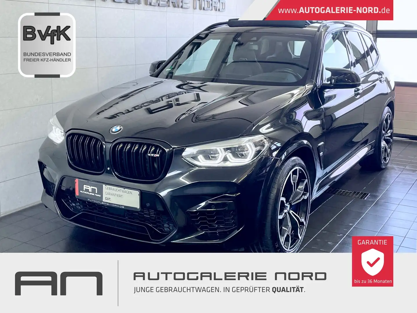 BMW X3 M Competition Carbon+Pano+InnoPaket Schwarz - 1