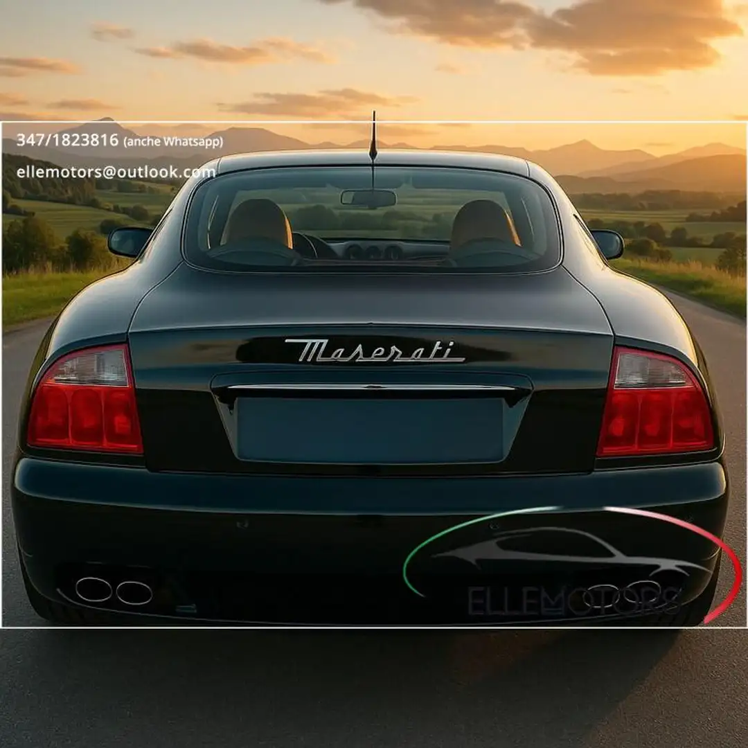 Maserati Coupe Cambiocorsa Soli 48.000Km Černá - 2