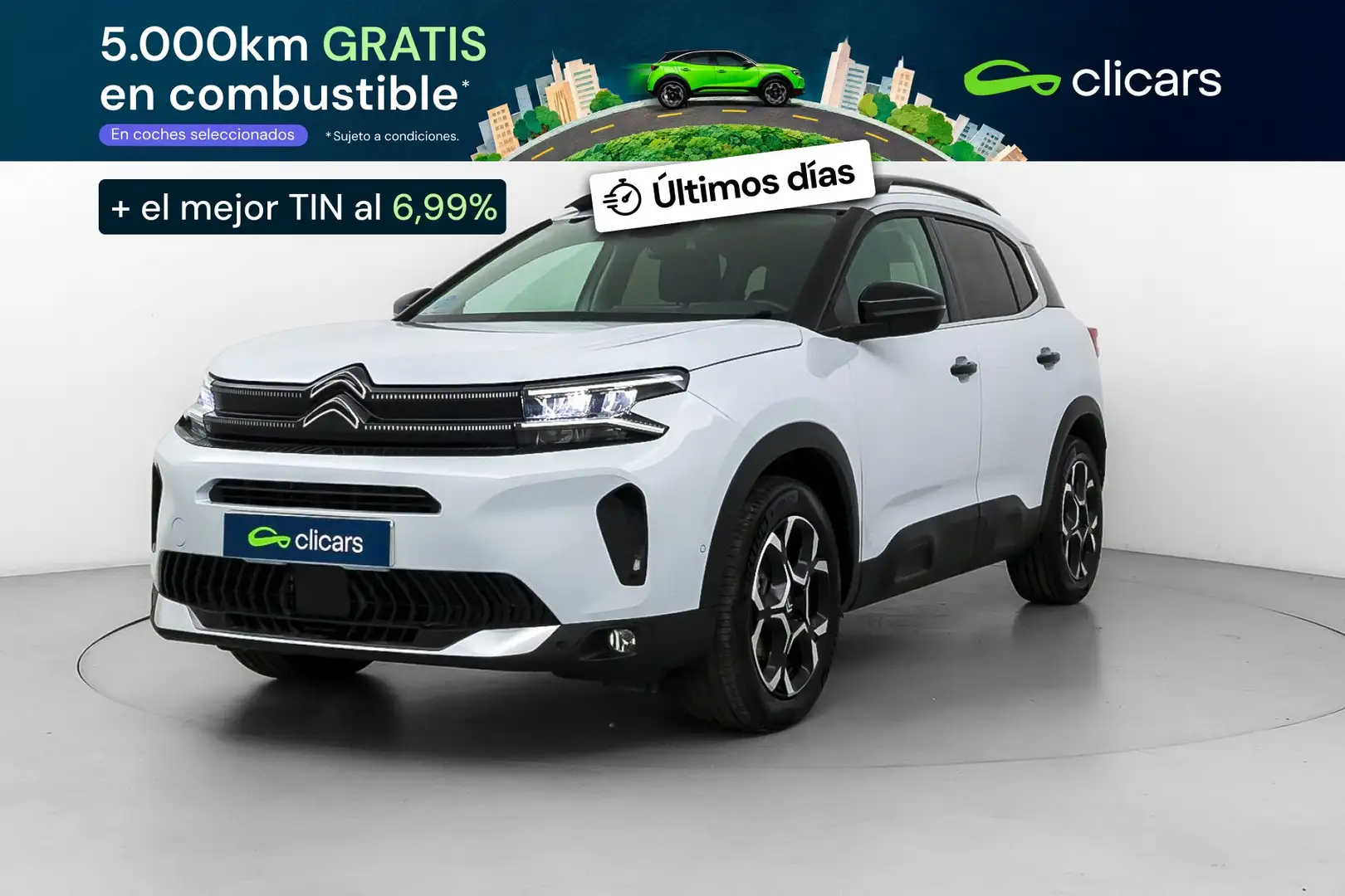 Citroen C5 Aircross Hybrid Max e-DCS6 136 Blanco - 1