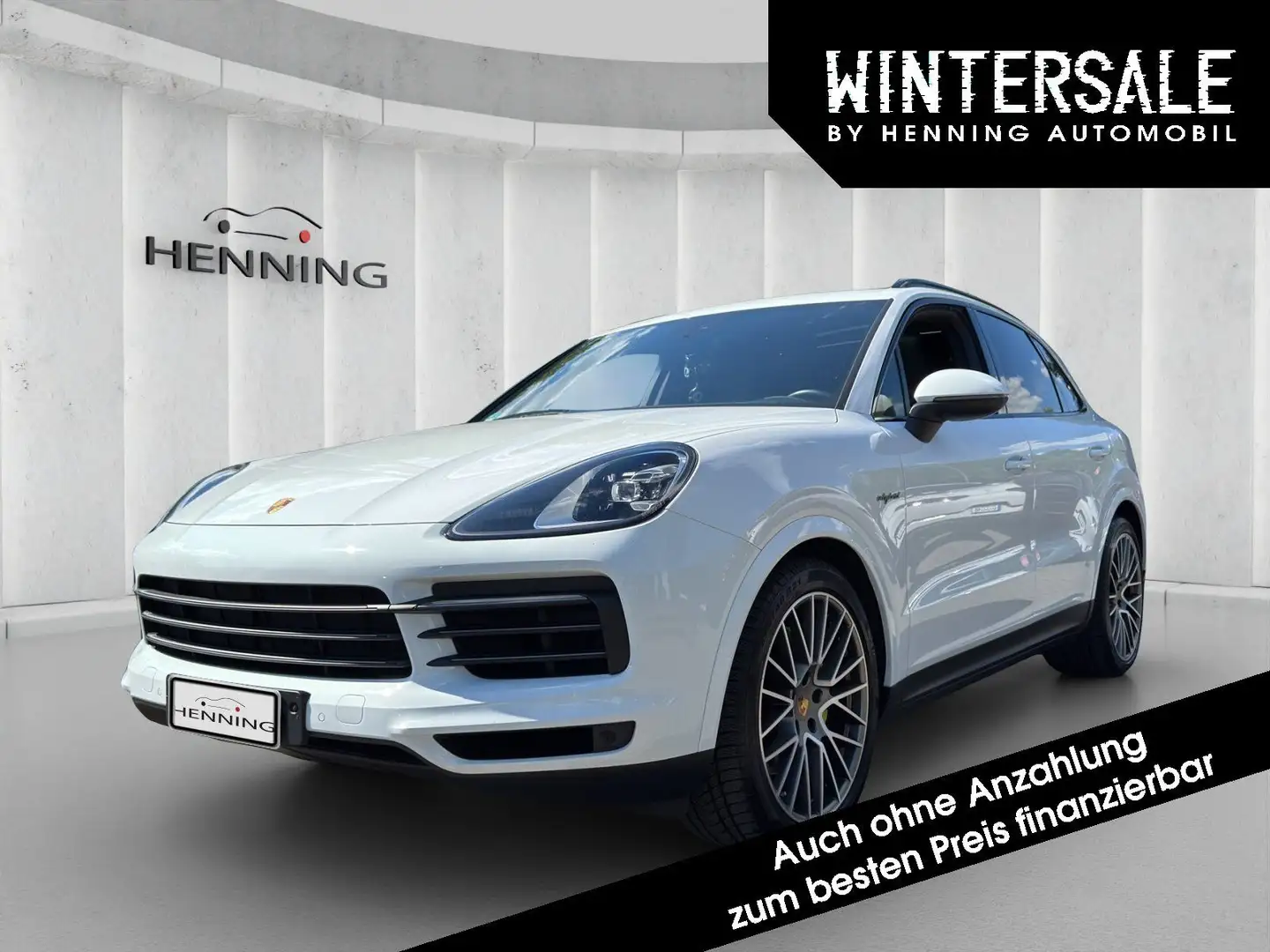 Porsche Cayenne E-Hybrid Platinum BOSE PANO Approved 21" Blanc - 1