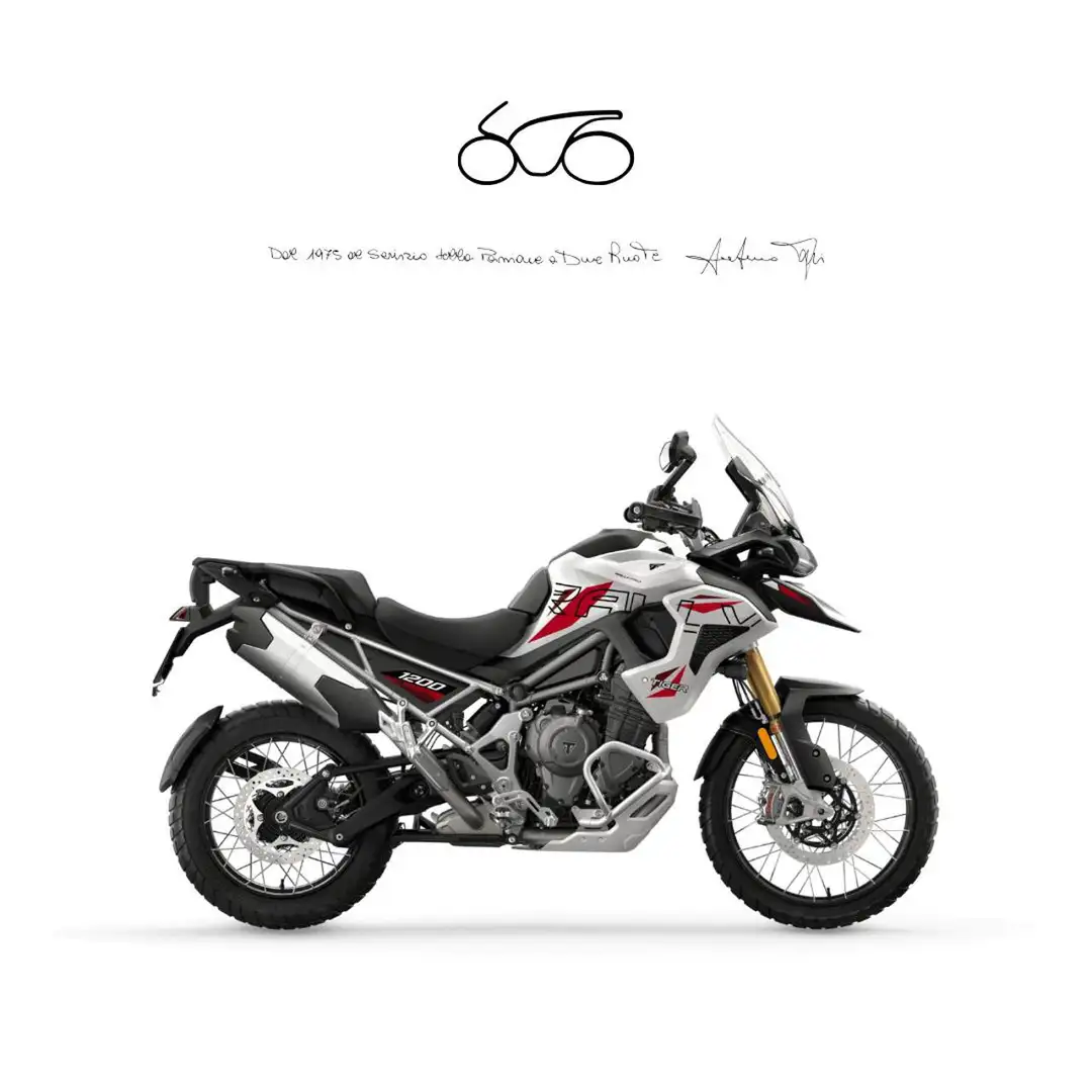 Triumph Tiger 1200 2026 Bílá - 1