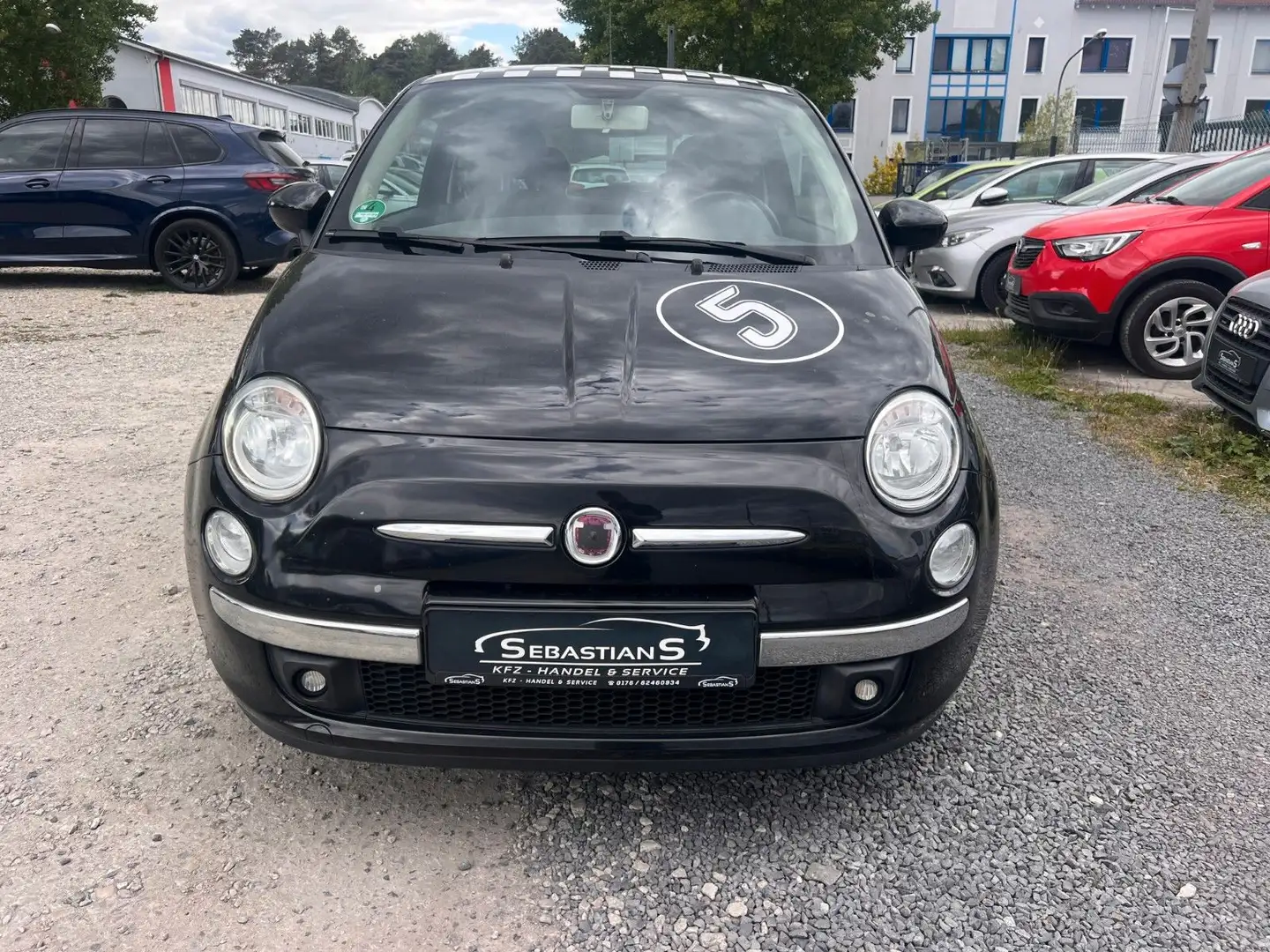 Fiat 500 1.4 16V Lounge Klima Alu Teilleder Noir - 2