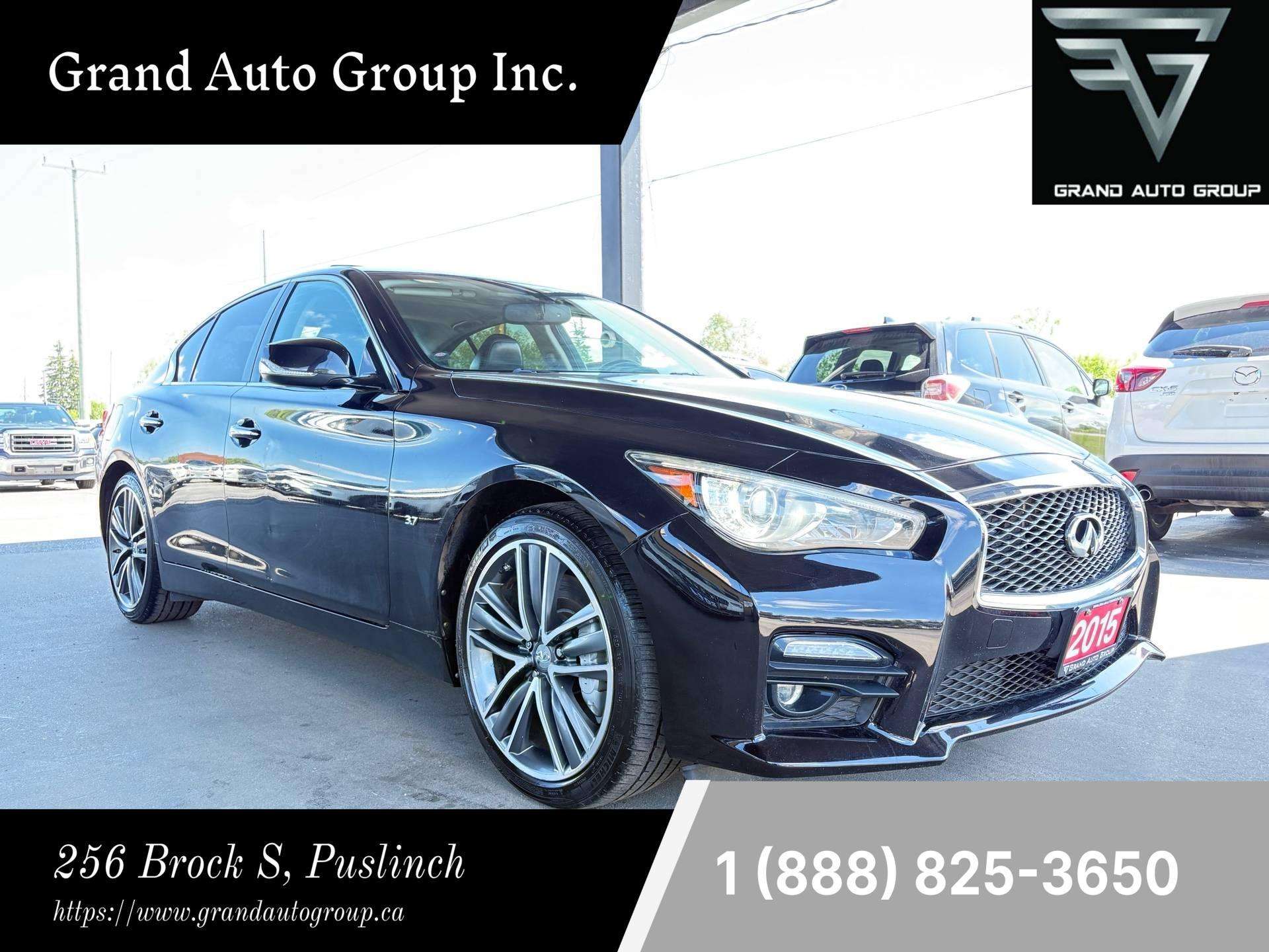 2015 Infiniti Q50 S Sport AWD I ACCIDENT FREE I CERTIFIED