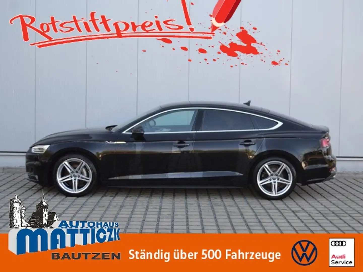 Audi A5 Sportback Sport 40 TDI S-tr. S-line EXTER.+SPORT/ Schwarz - 1