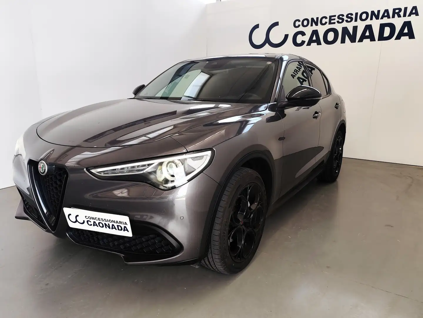 Alfa Romeo Stelvio 2.2 t Business Q4 210cv auto Gris - 2