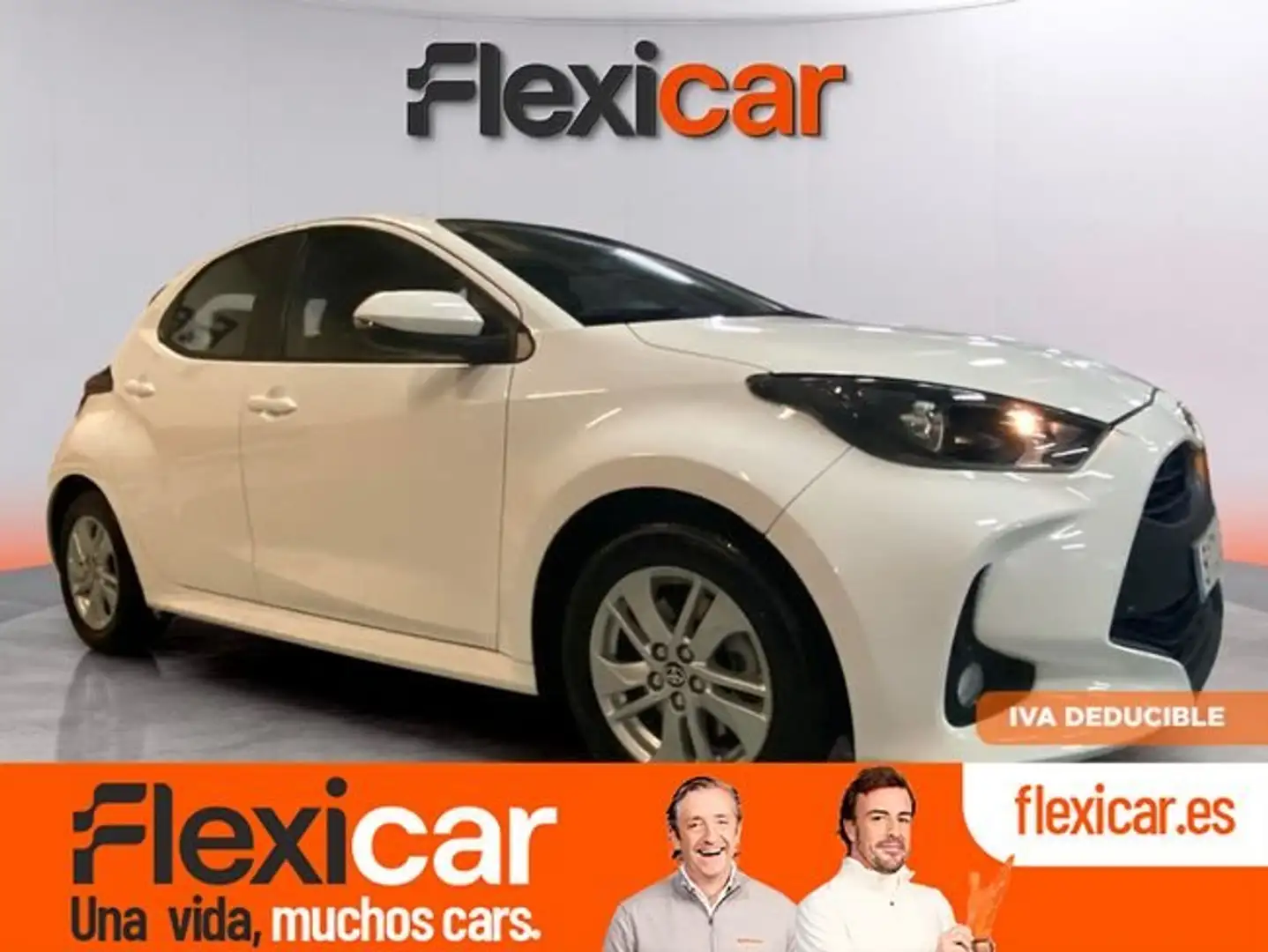 Toyota Yaris 120H 1.5 Active Tech Blanc - 1