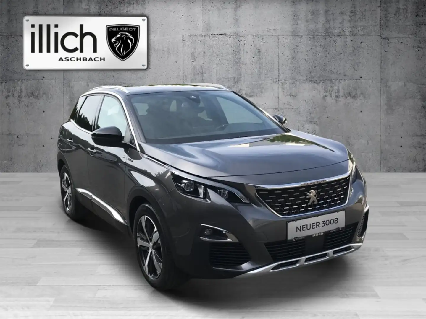 Peugeot 3008 GT-Line HDI130EAT8 Grau - 1