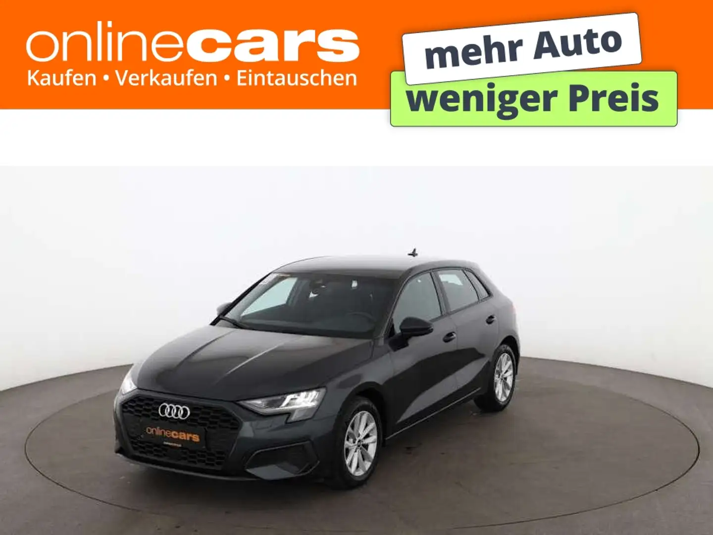 Audi A3 Sportback 35 TDI Aut LED NAVI R-CAM SITZHZG Grau - 1