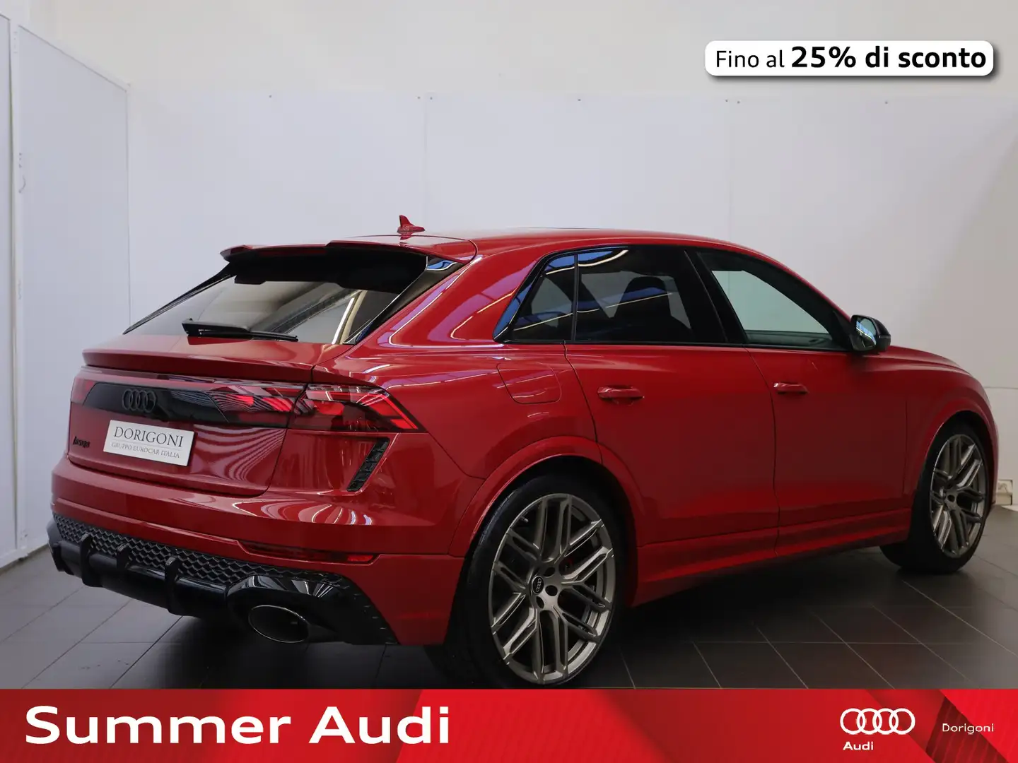 Audi RS Q8 rs 4.0 mhev 48v performance 640cv tiptronic Червоний - 2