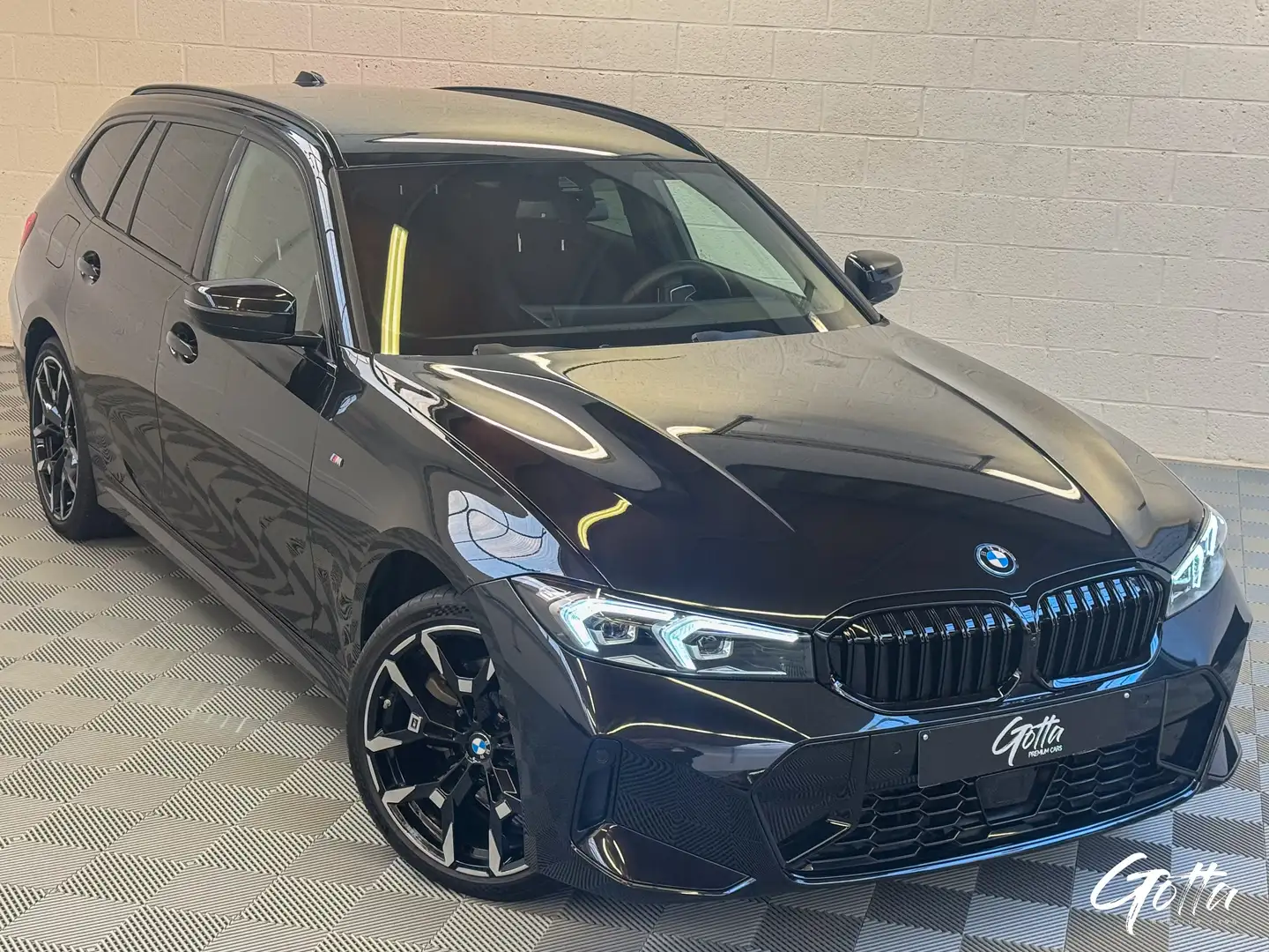BMW 330 e Touring x-Drive 292CH*PACK M INT-EXT/FACELIFT Noir - 2