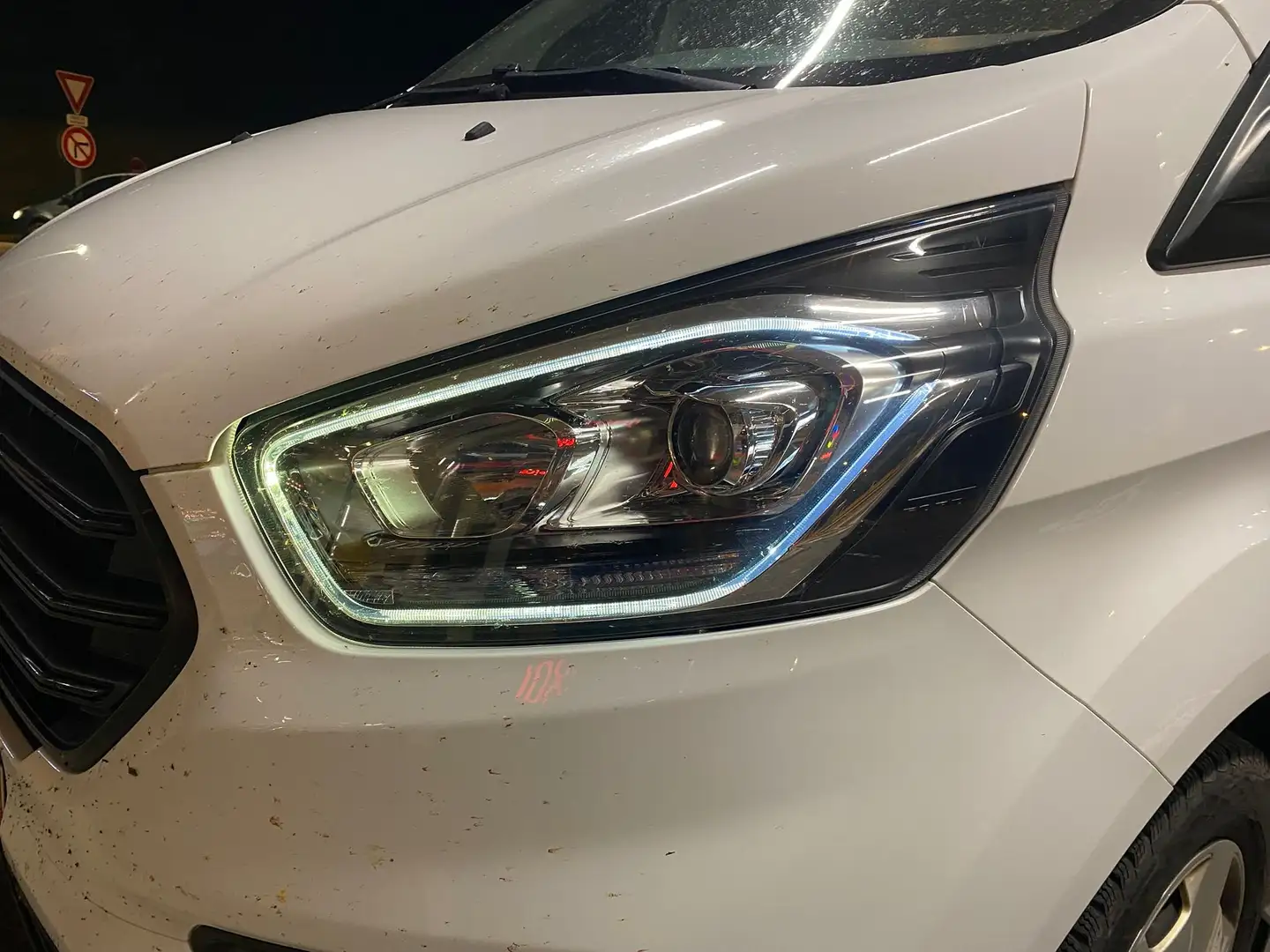 Ford Transit Custom larga 8 plazas Blanco - 1