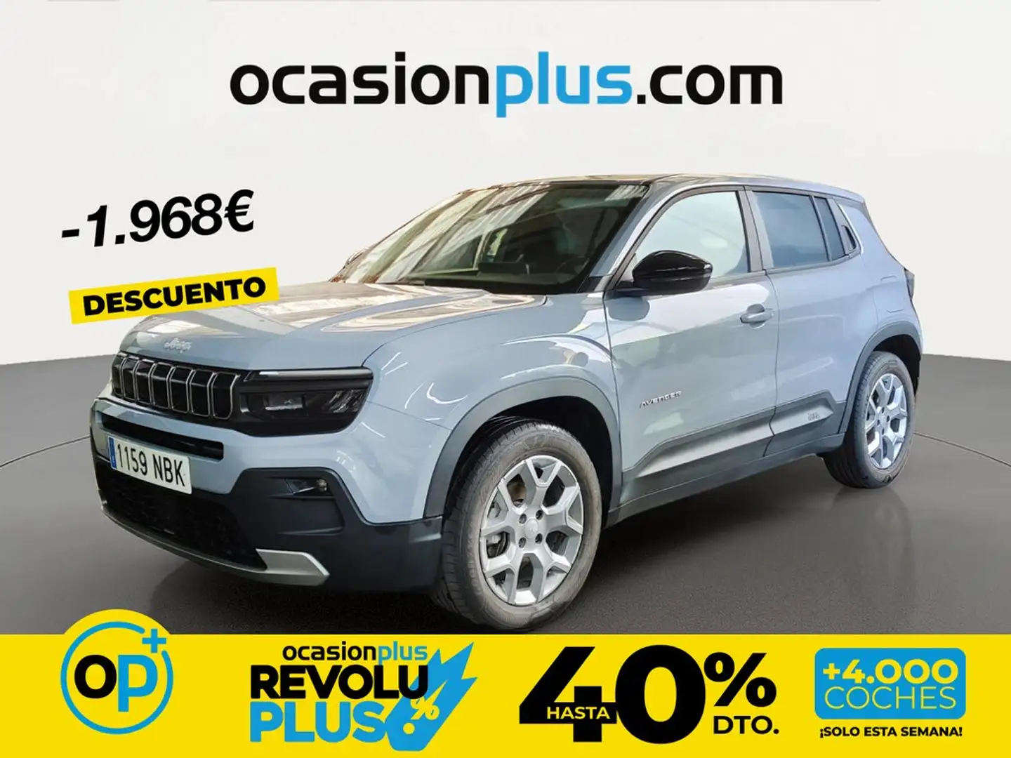 Jeep Avenger 1.2 Altitude 74KW Gris - 1