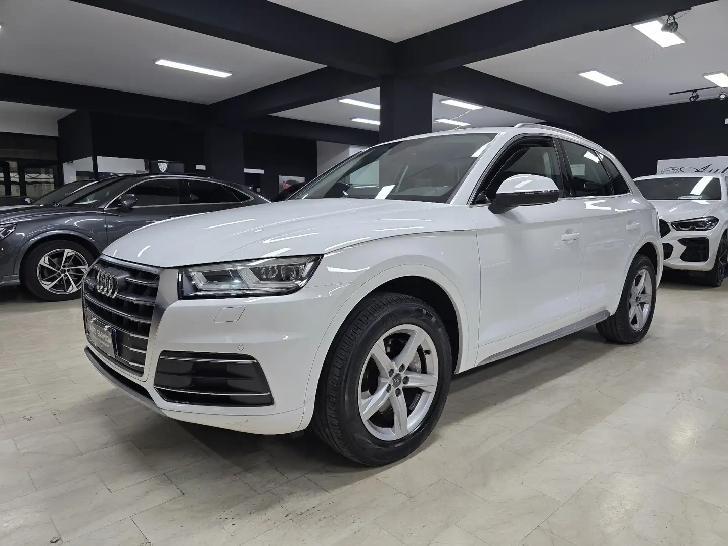 Audi Q5 Q5 II 2017 40 2.0 tdi Sport quattro 190cv s-tronic Bianco - 1