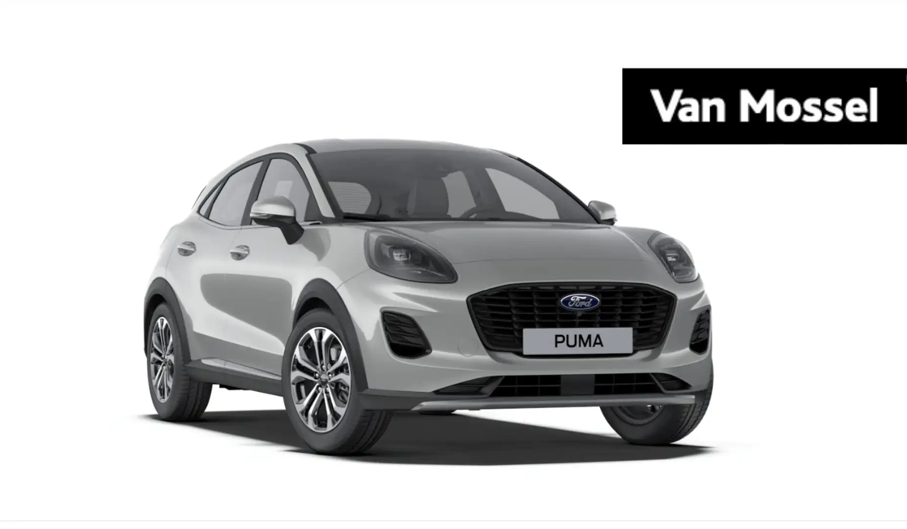 Ford Puma 1.0 EcoBoost Hybrid Titanium | Nu tegen 0.99% rent Plateado - 1
