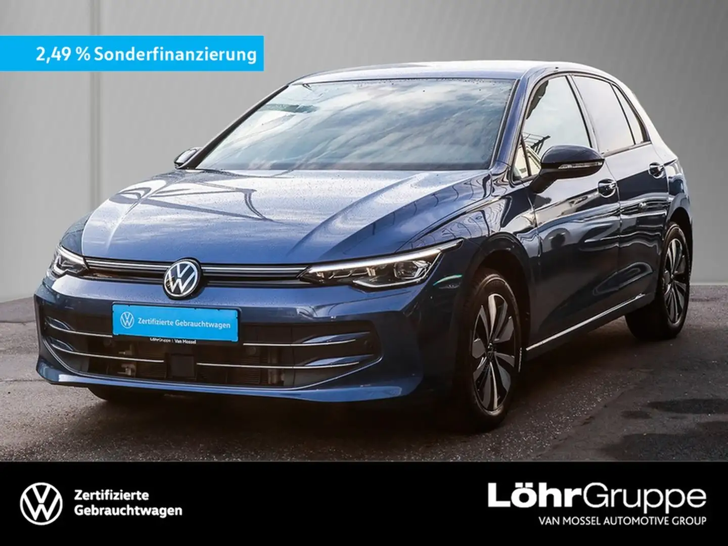 Volkswagen Golf VIII 1.5 TSI Goal AHK/Navi/LED Blau - 1