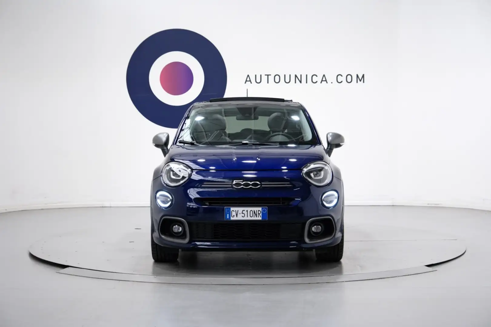 Fiat 500X 1.5 T4 HYBRID CABRIO DCT SPORT DOLCEVITA Bleu - 2