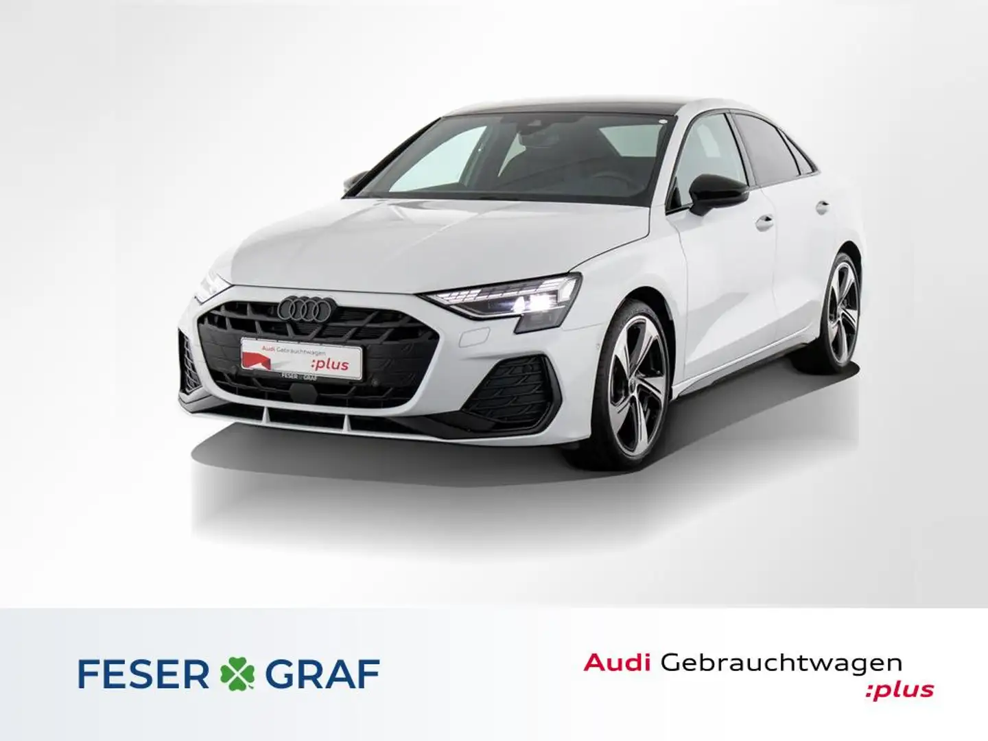 Audi A3 Limousine S line 35 TFSI S tronic Head Up Weiß - 1