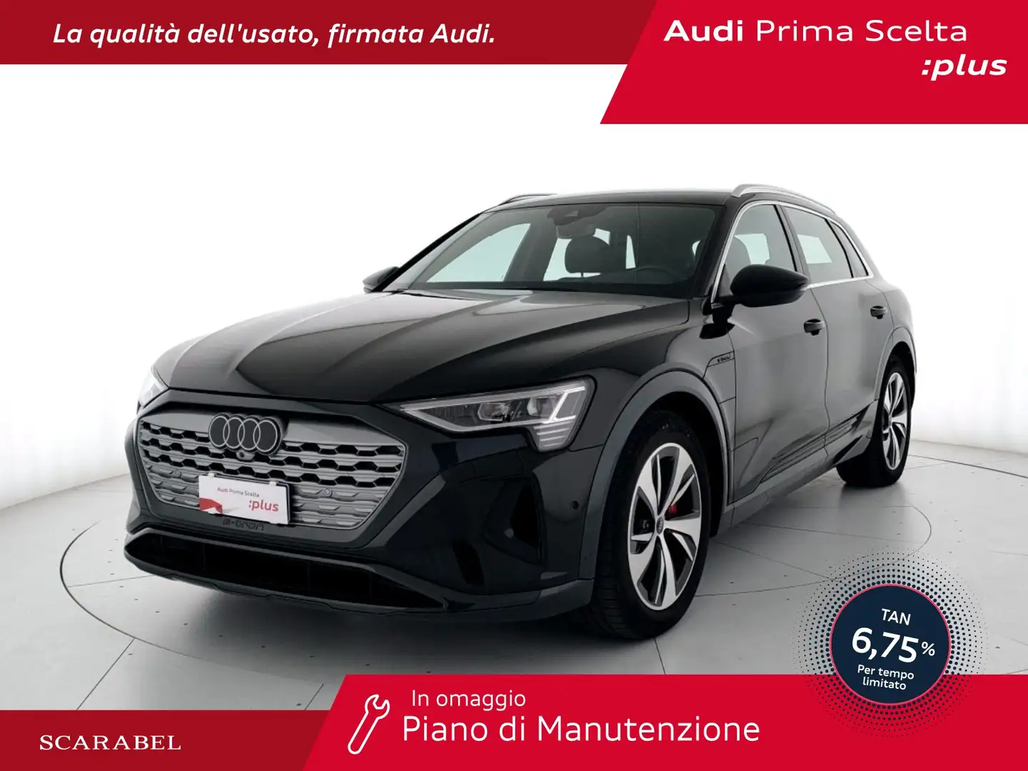 Audi Q8 e-tron 55 quattro Nero - 1
