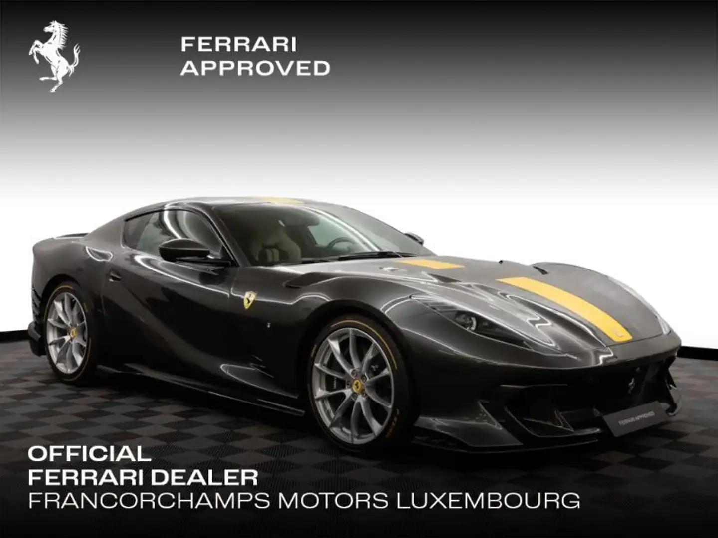 Ferrari 812 Competizione Gris - 1