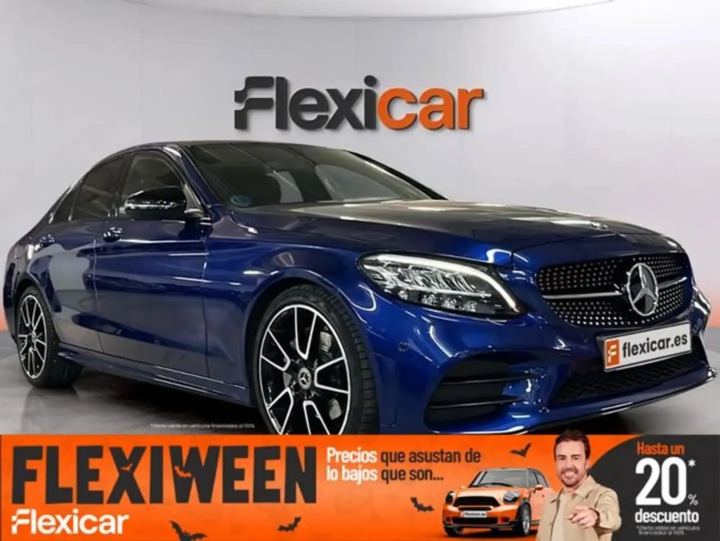 Mercedes-Benz C 200 Azul - 1