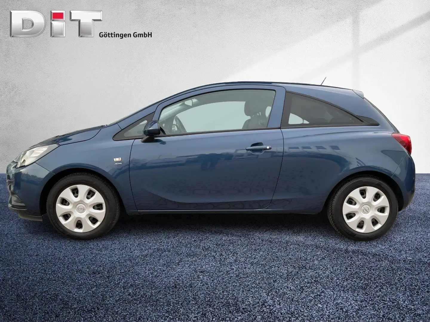 Opel Corsa E 1.4 Turbo ecoFlex Active SHZ+Winterp.+LM Blau - 2